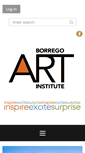 Mobile Screenshot of borregoartinstitute.org